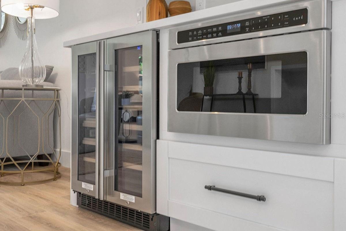 Wine Fridge / Microwave