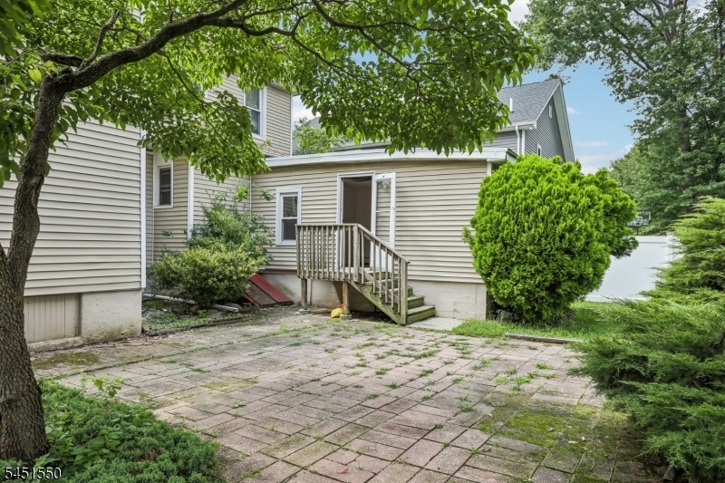Patio for first floor