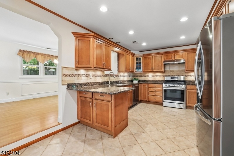 Abundant cabinet space