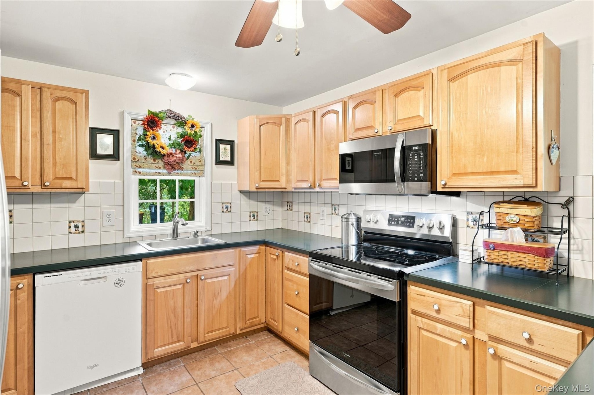 Kitchen window allows for fresh air