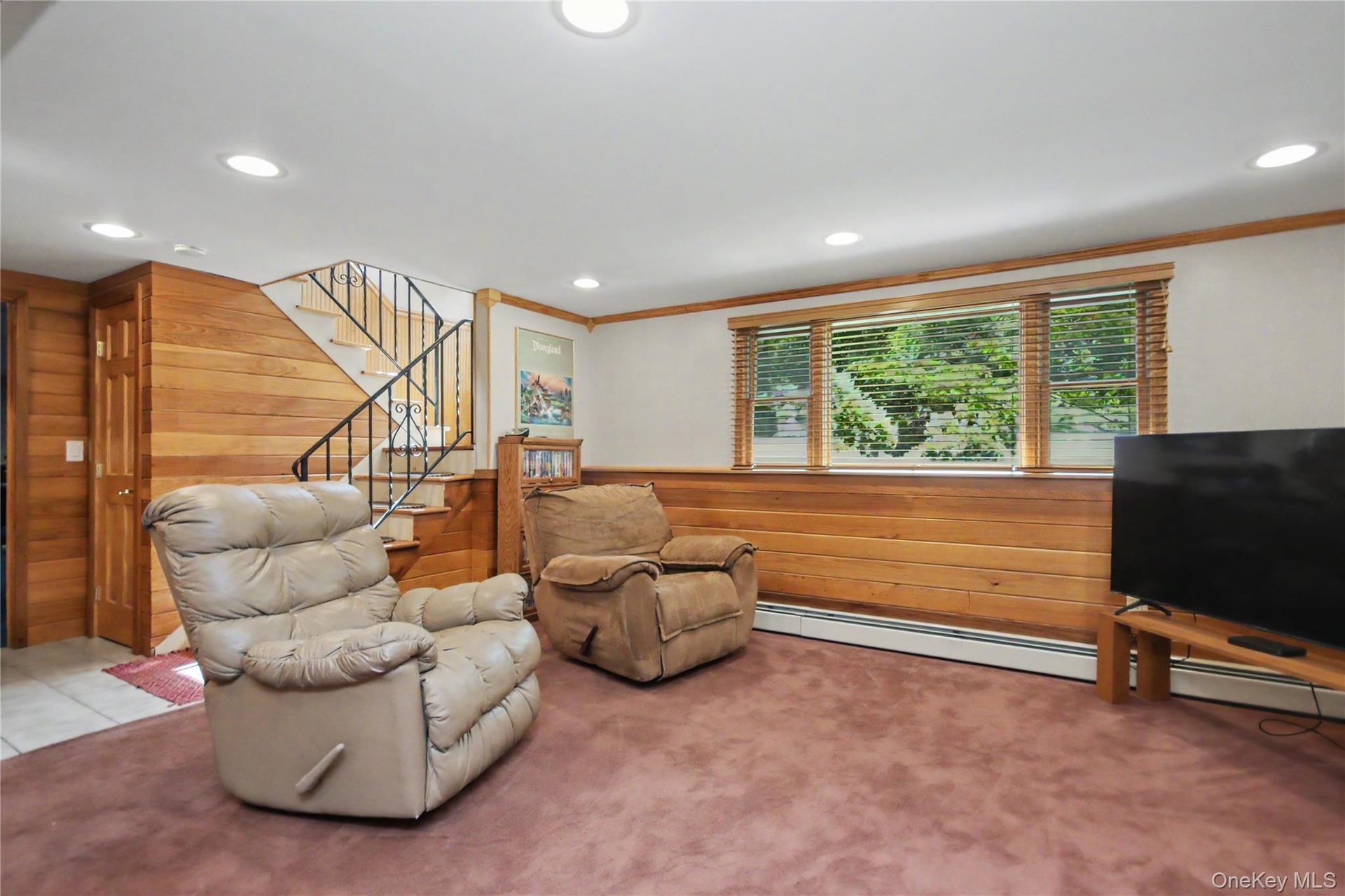Family Room on Lower Level