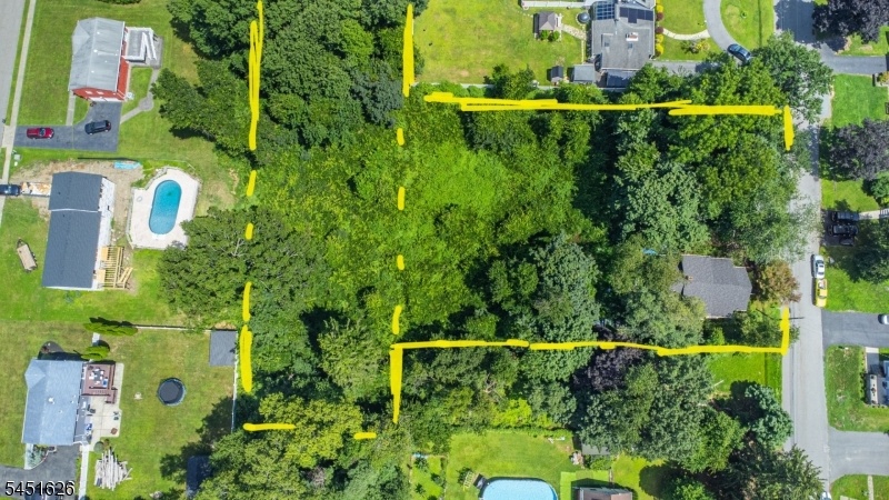 Aerial house & lots