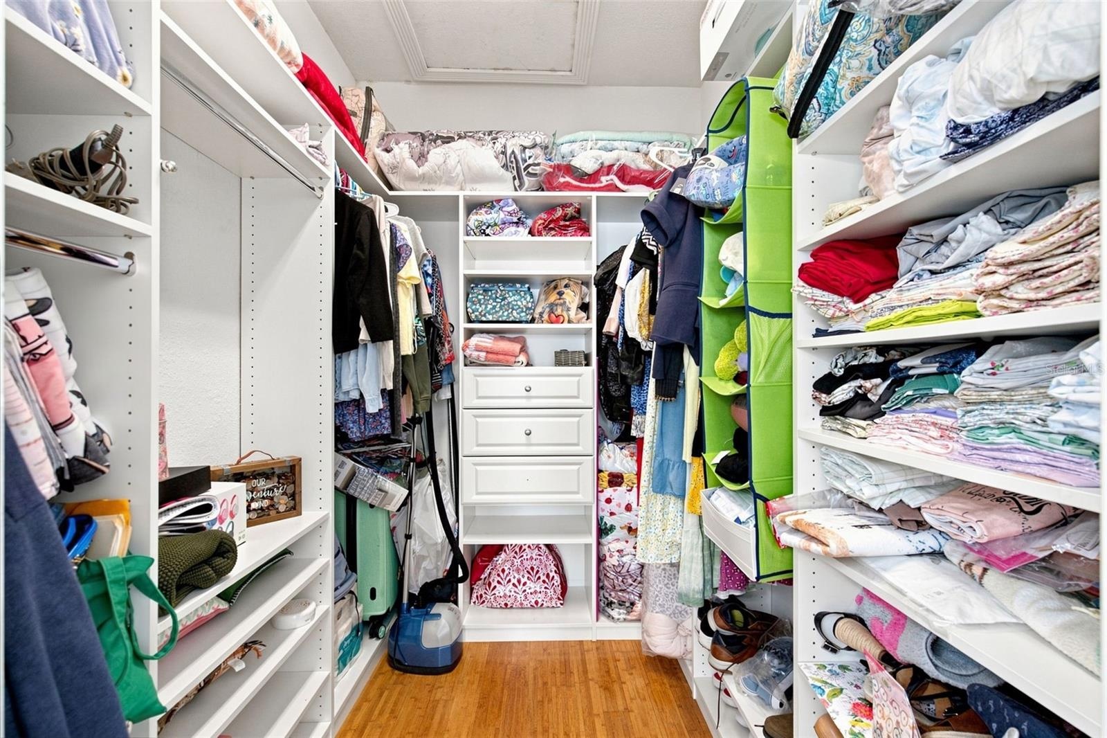 Primary Walk-In Closet