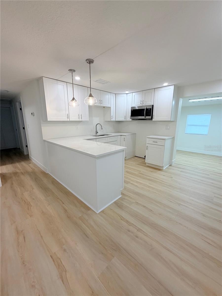 Backsplash virtually staged