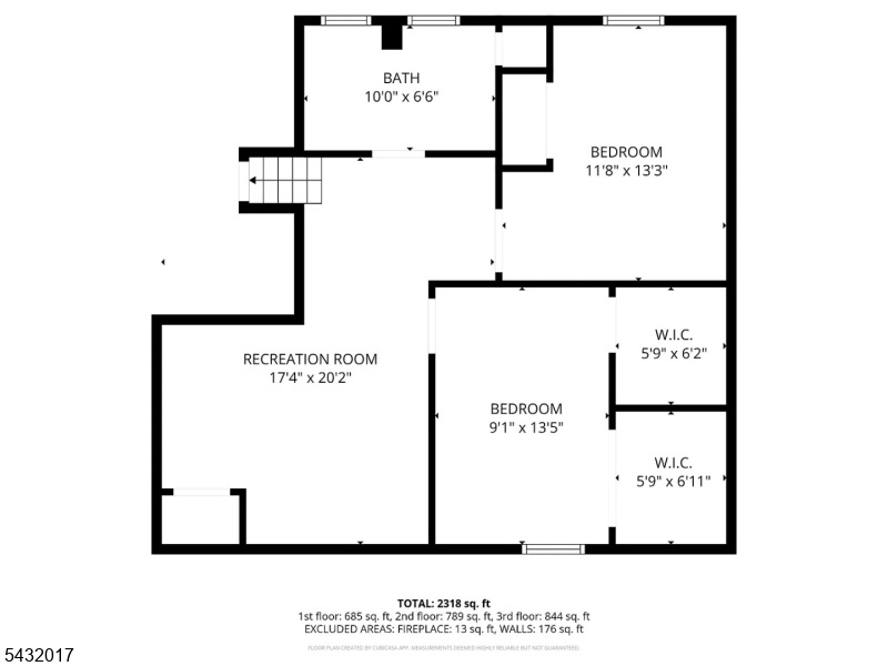 Floorplan Lower Level