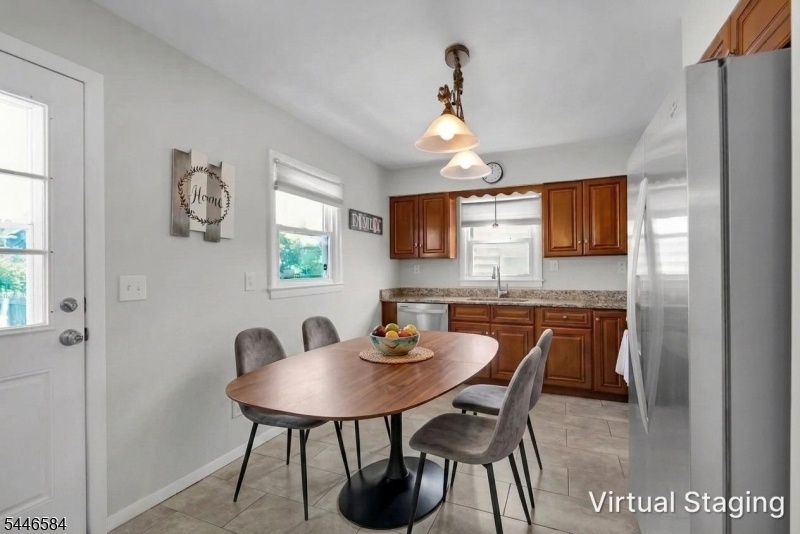 Kitchen Virtually Staged