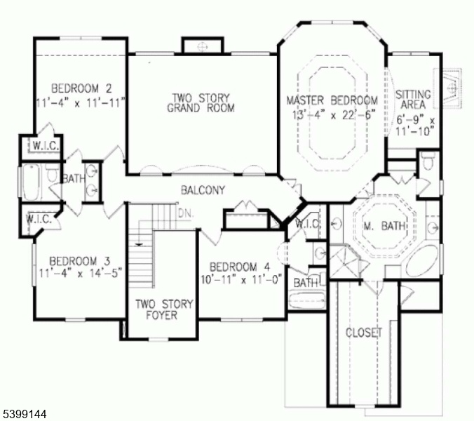 Gray Colonial 2nd Floor