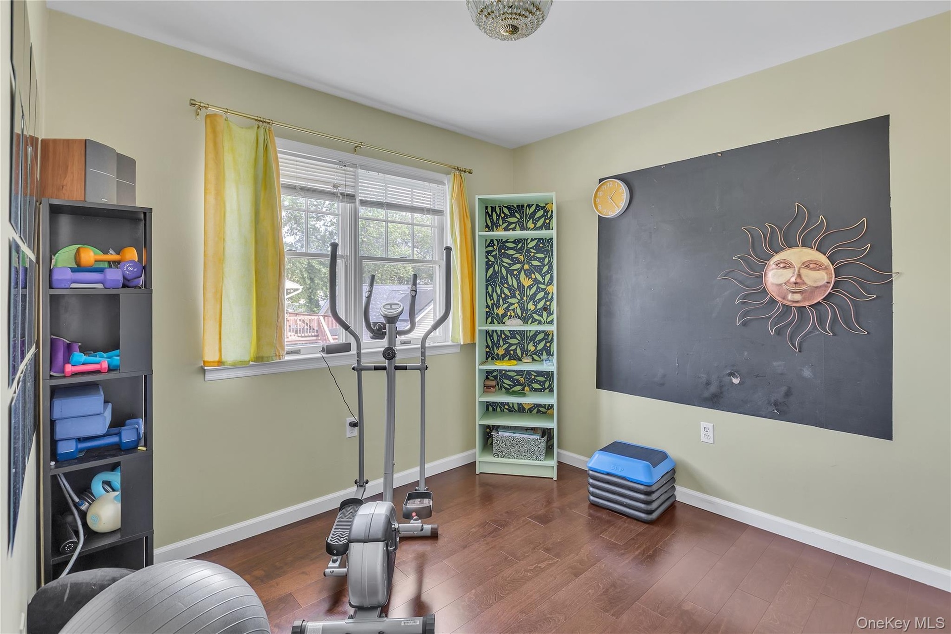Third bedroom/exercise room