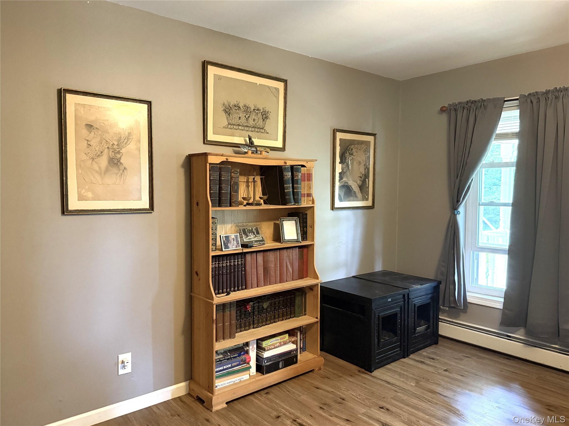 Could be a great home office or den! Close to the kitchen and half bath.
