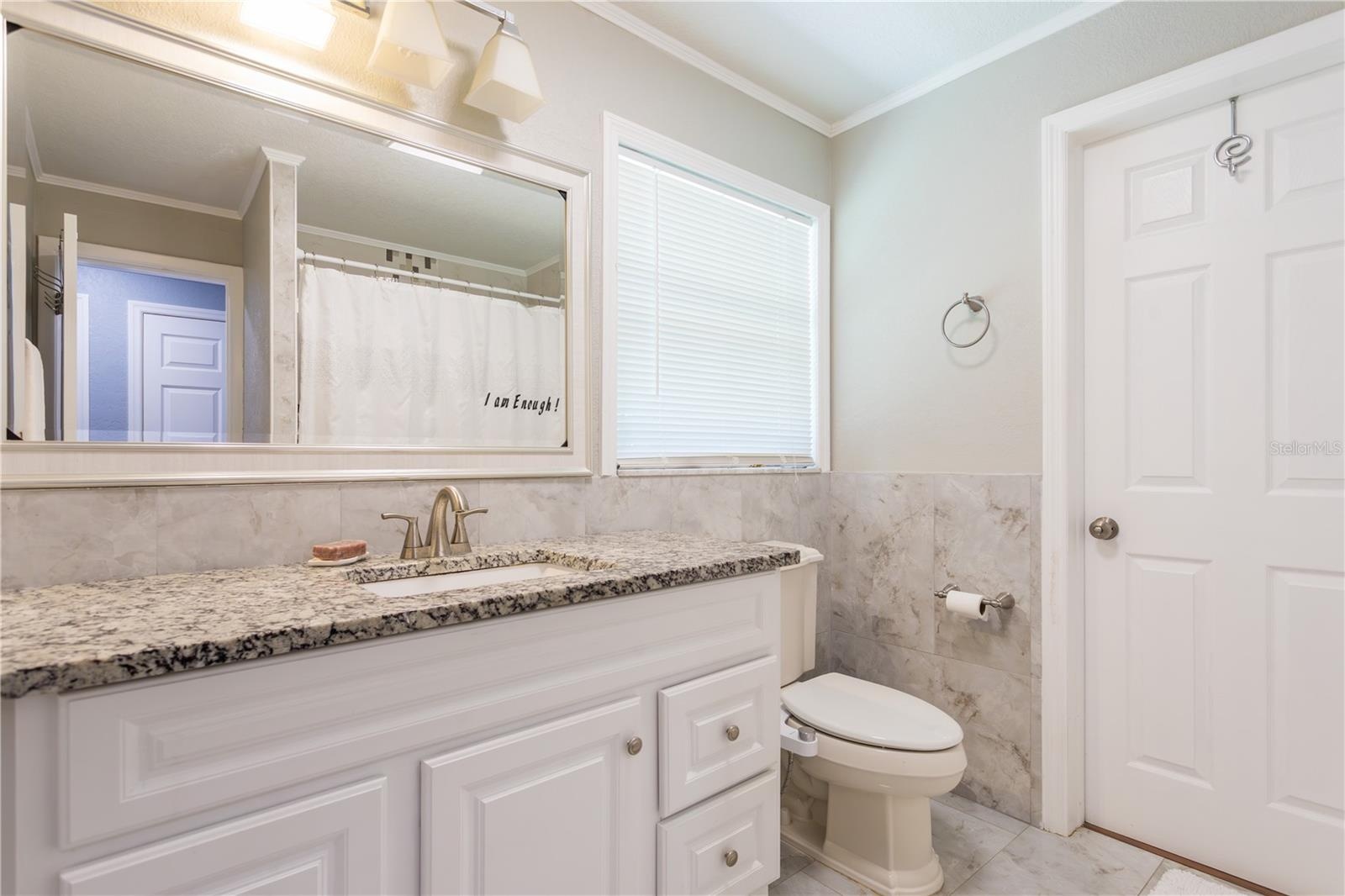 Jack-and-Jill second bathroom