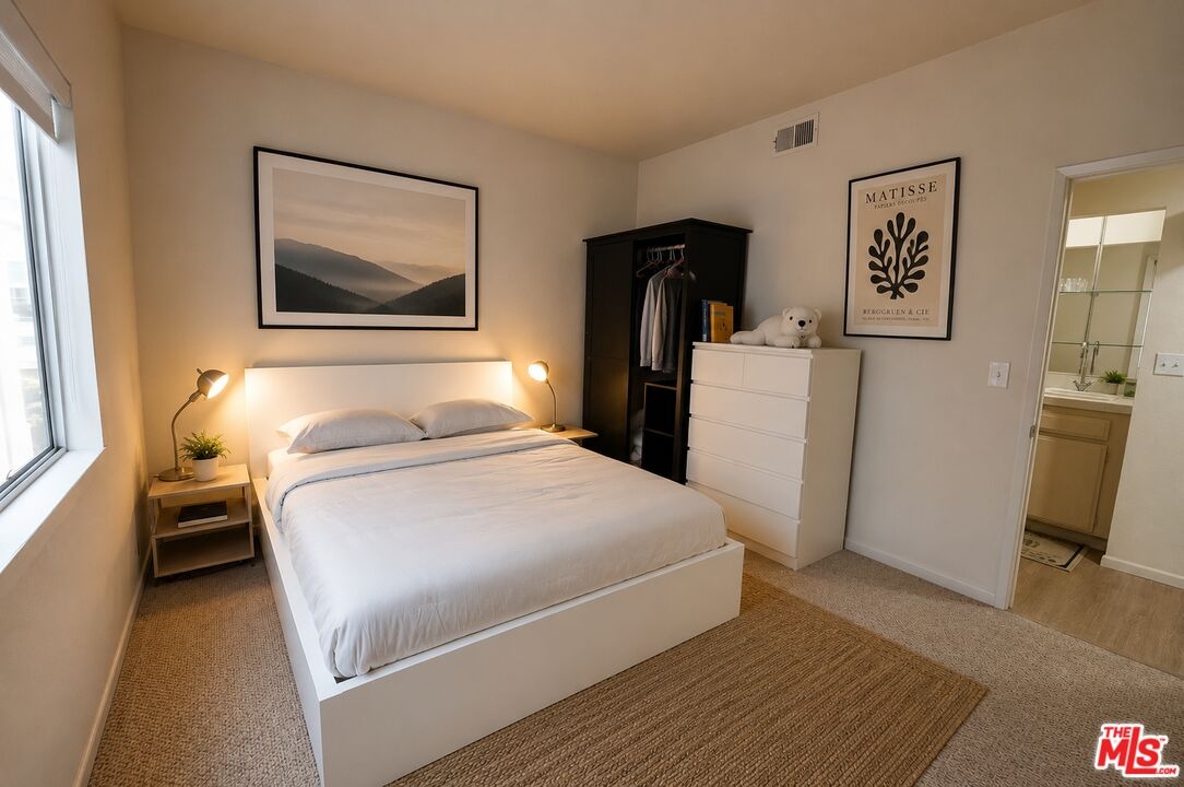 1 of 3 bedrooms (den)