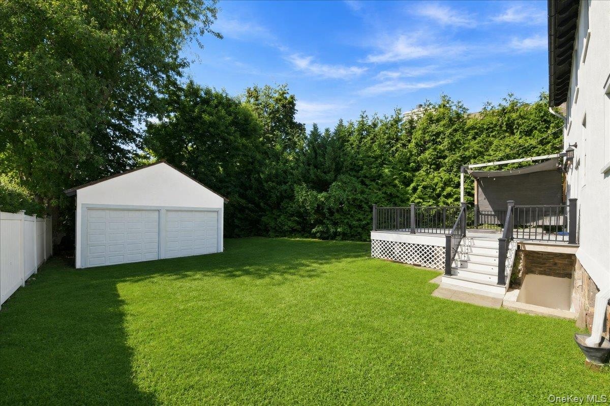 Two car garage detached