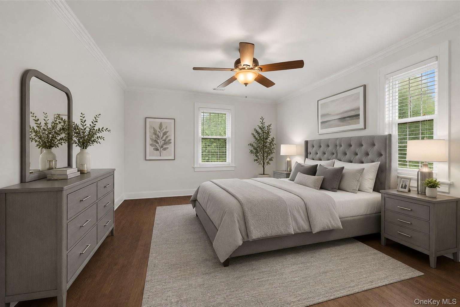 3rd bedroom - virtual stage