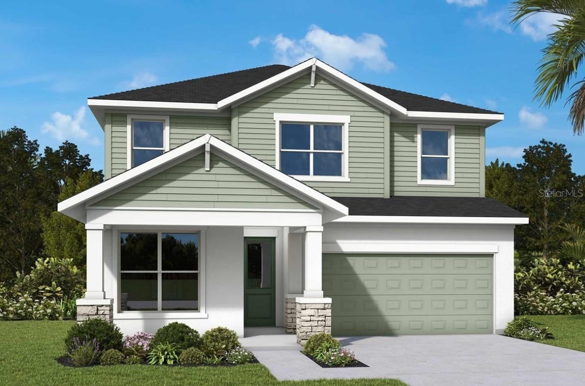 Front Exterior Rendering **Paint Colors May Vary