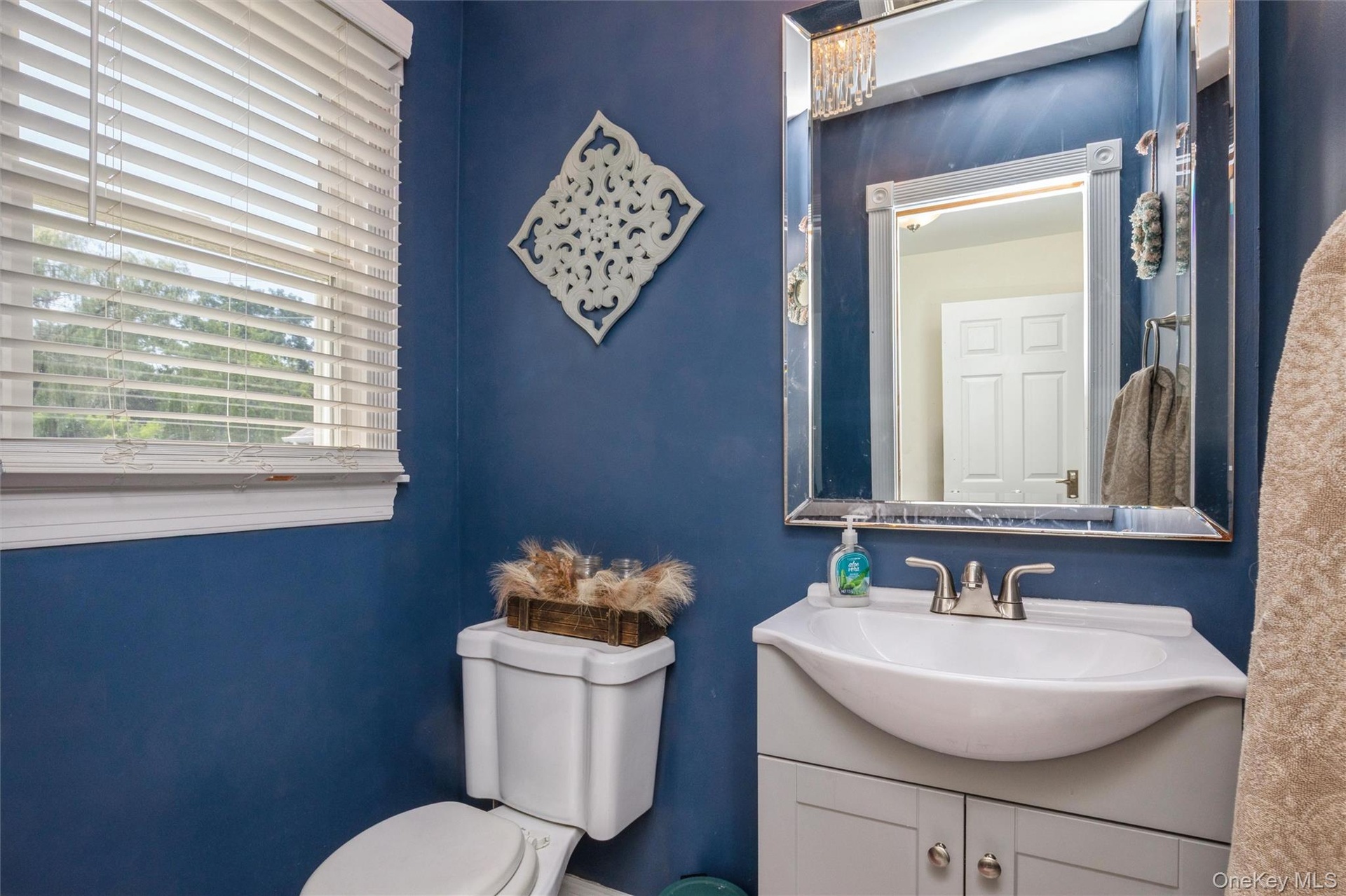 Half Bath off Kitchen