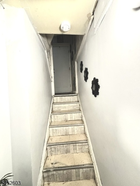 Stairs leaving basement