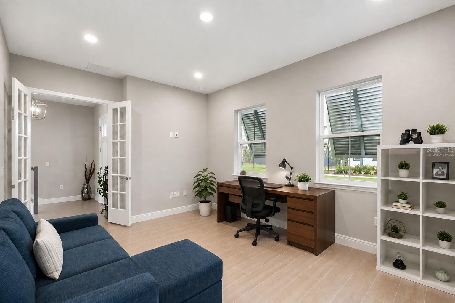 Virtually staged furniture