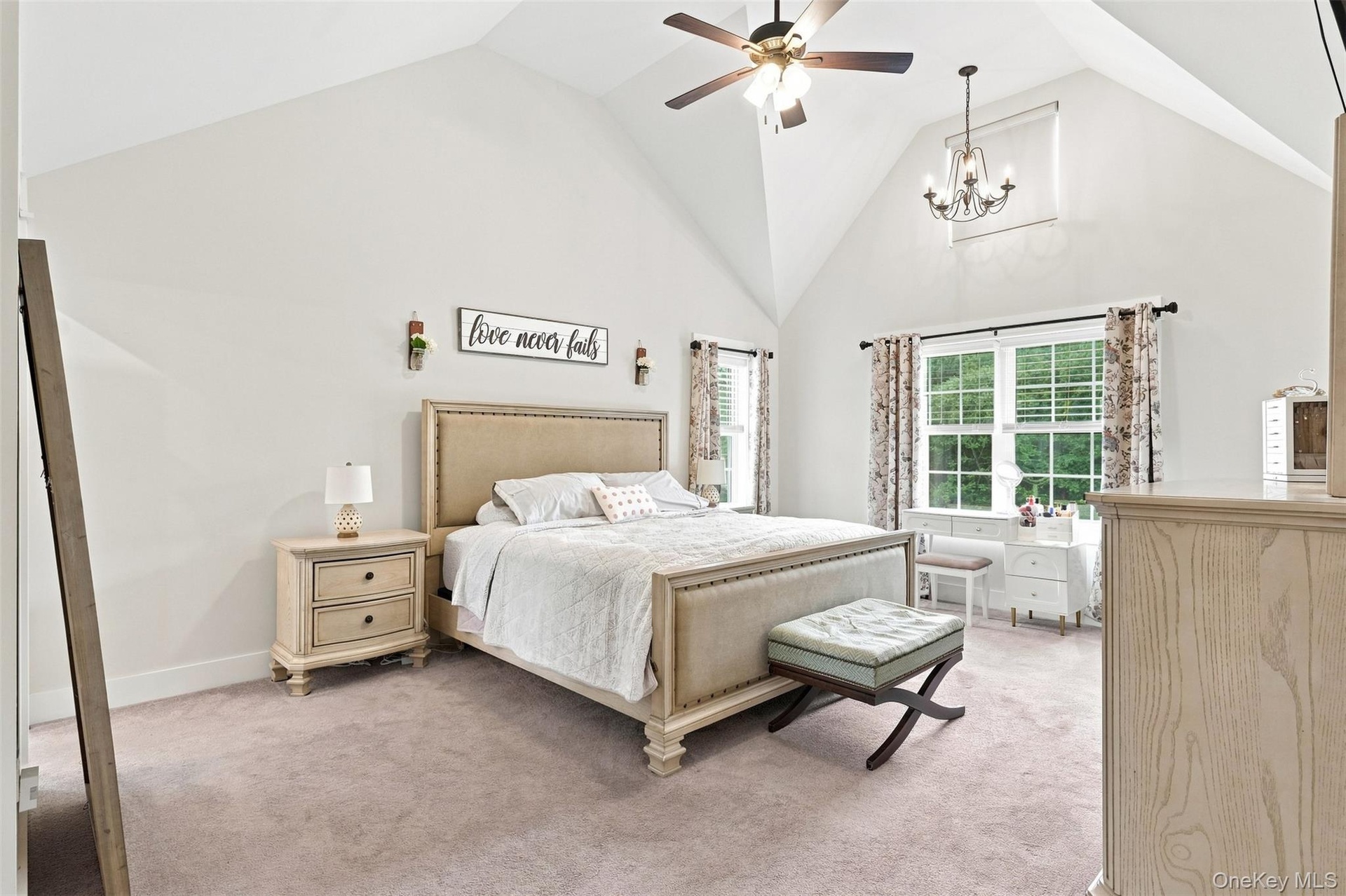 High ceilings, great natural light, multiple walk in closets and spa like ensuite