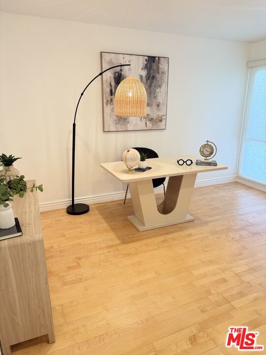 Office in Living Room