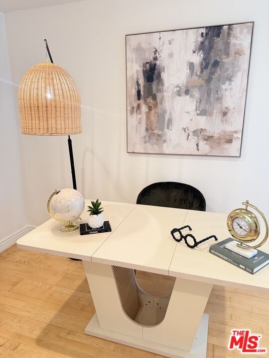 Office in Living room