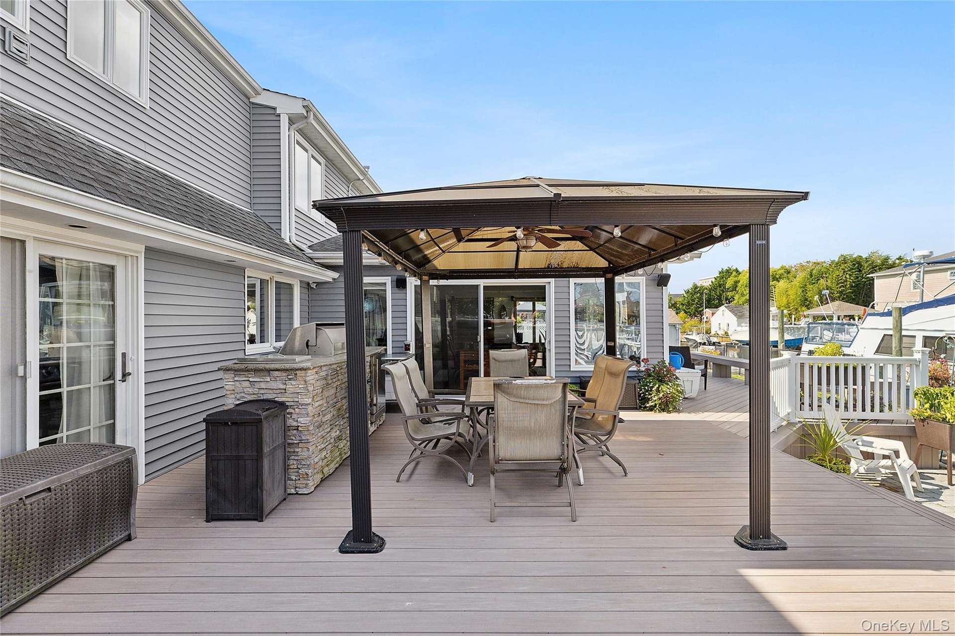 Expansive Trex Deck