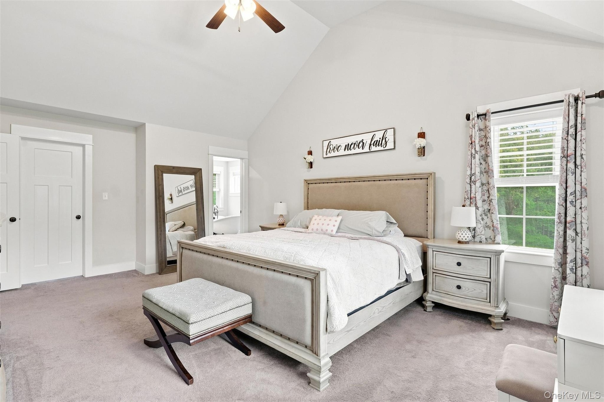 High ceilings, great natural light, multiple walk in closets and spa like ensuite