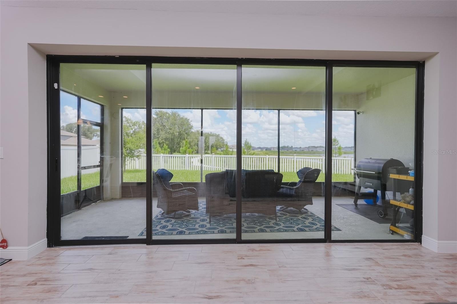 Lanai - full sliding doors
