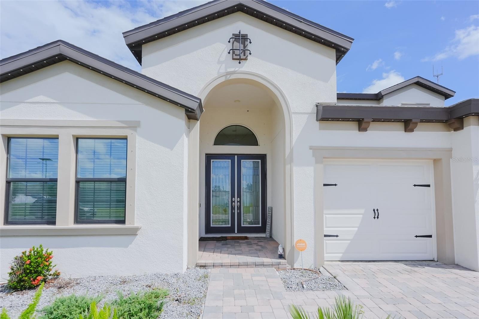 Double front door