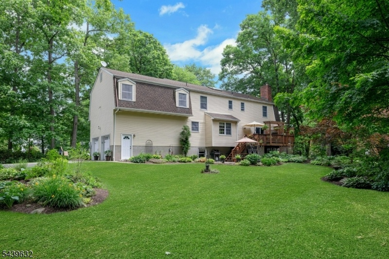 VIEW FROM REAR YARD