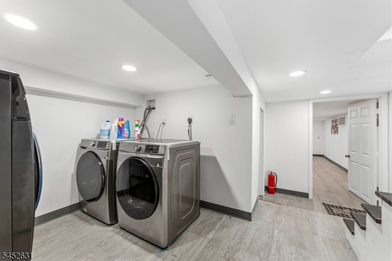 Basement- laundry area