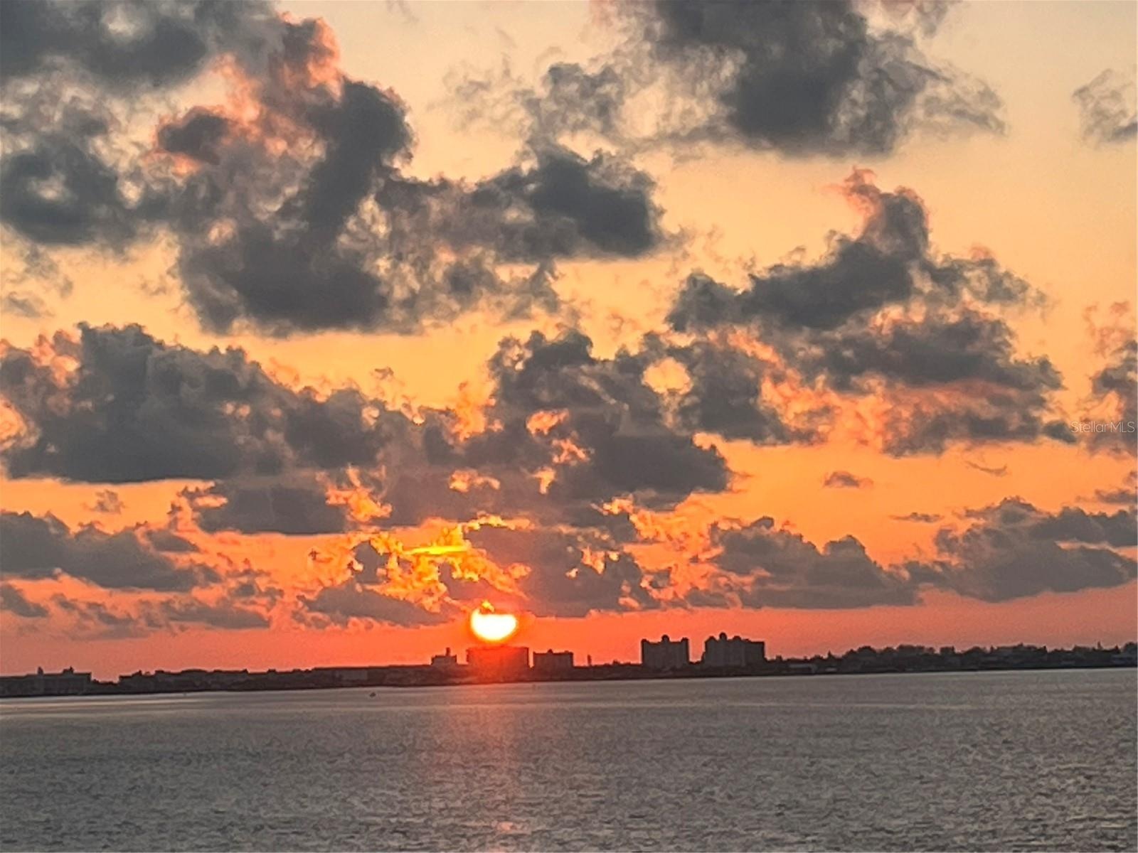 Gorgeous sunsets from your private balcony