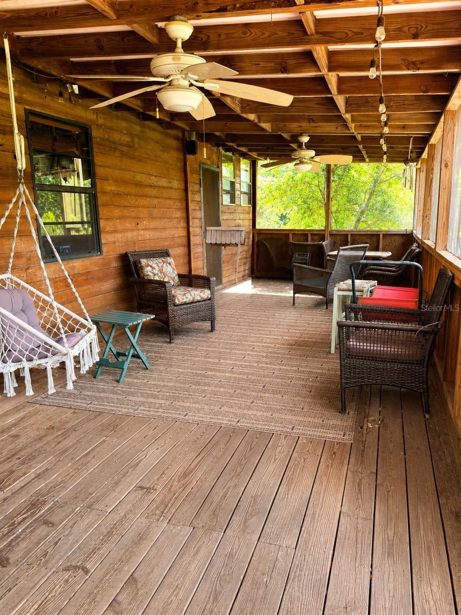 Back Screened Porch