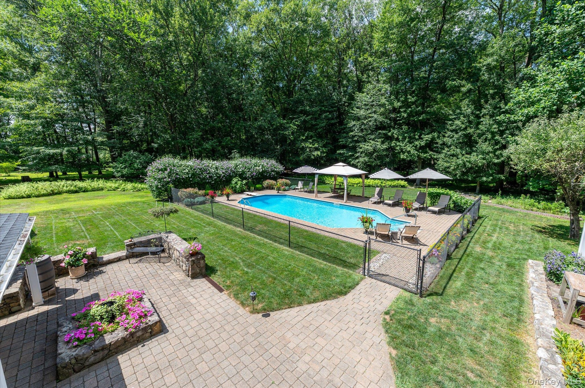 Beautiful Yard with Pool