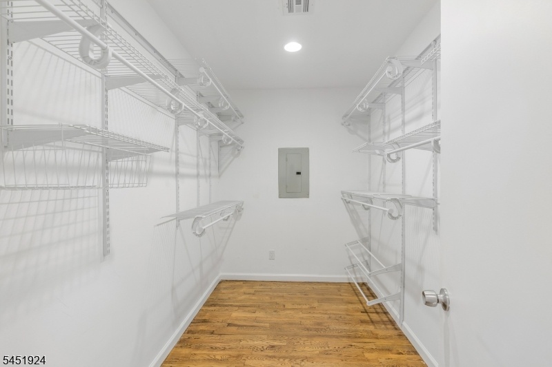 Master walk-in closet