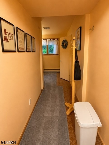 Downstairs hallway