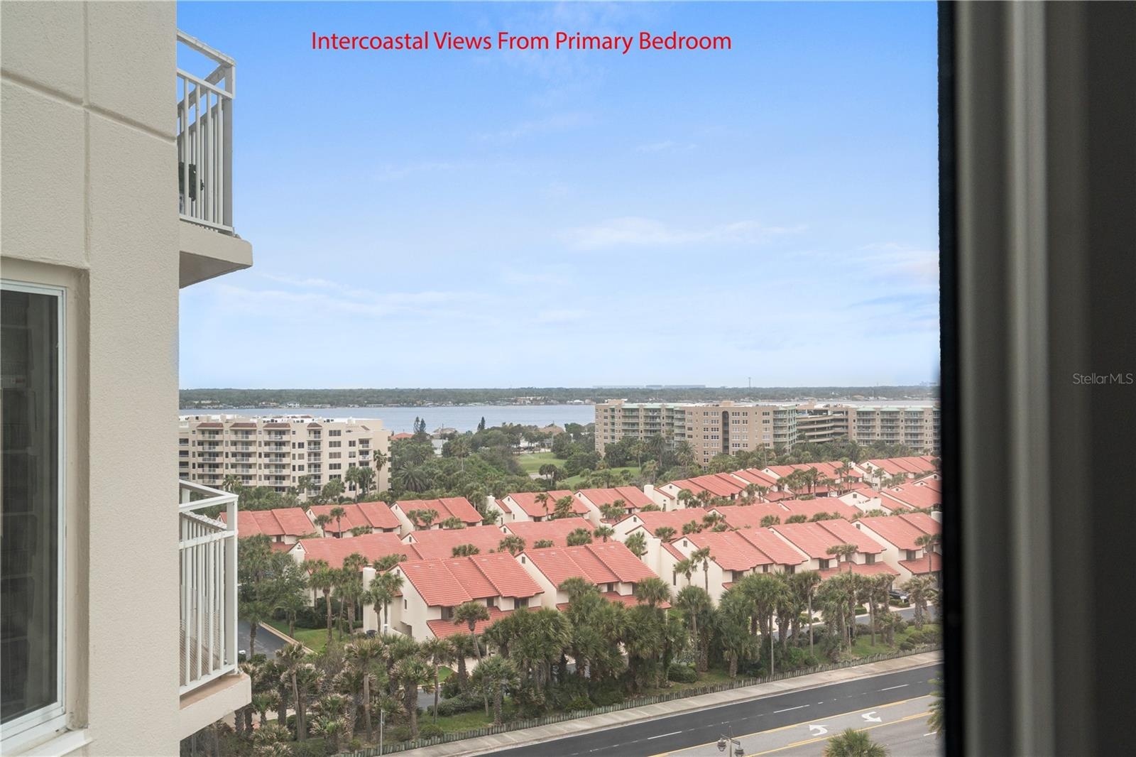 End of NE Balcony with River Views