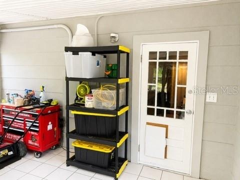 Covered patio