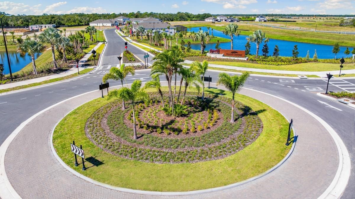 Palms at Coasterra Community Entrance
