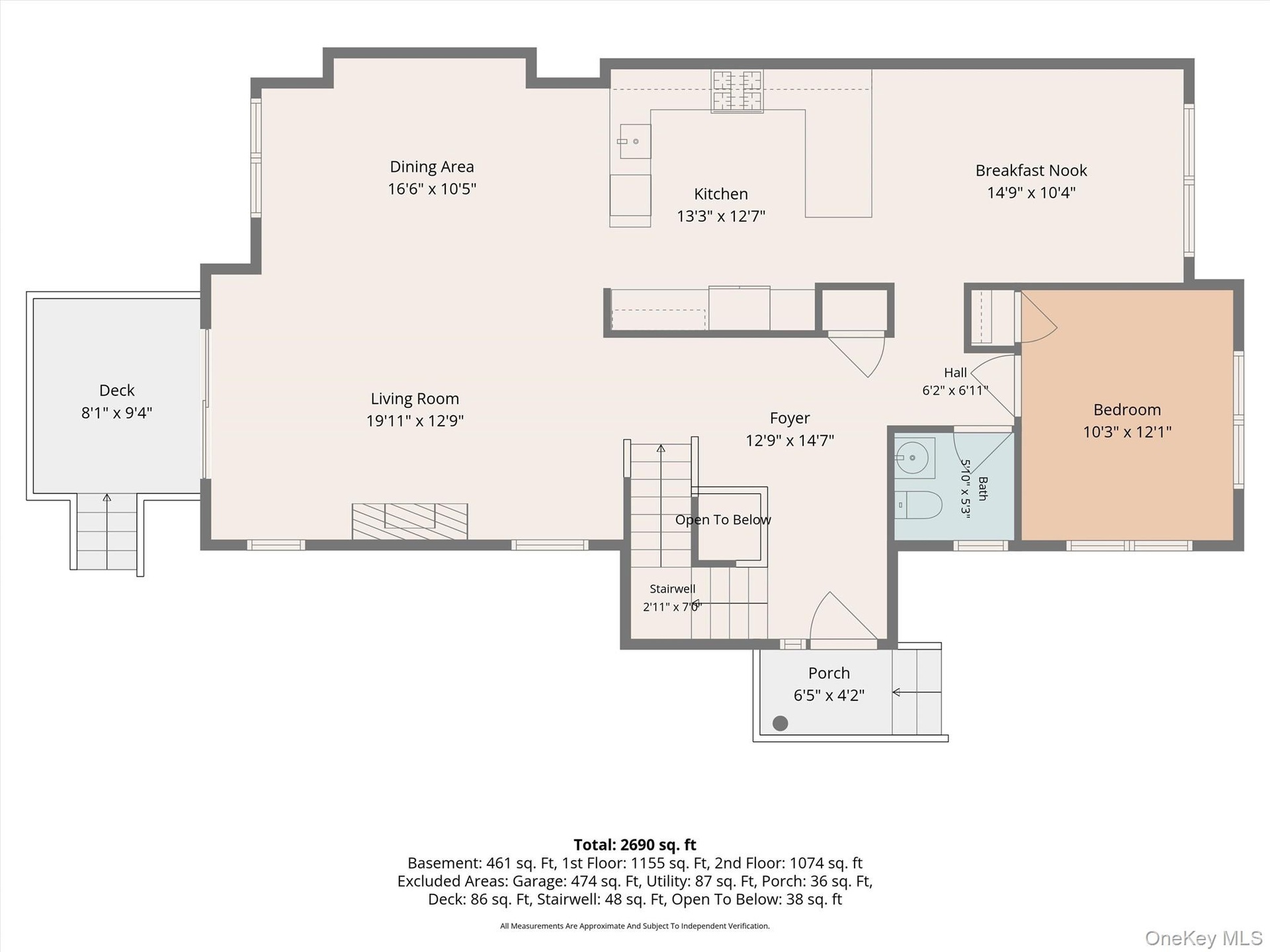 Floor Plan - Main Level