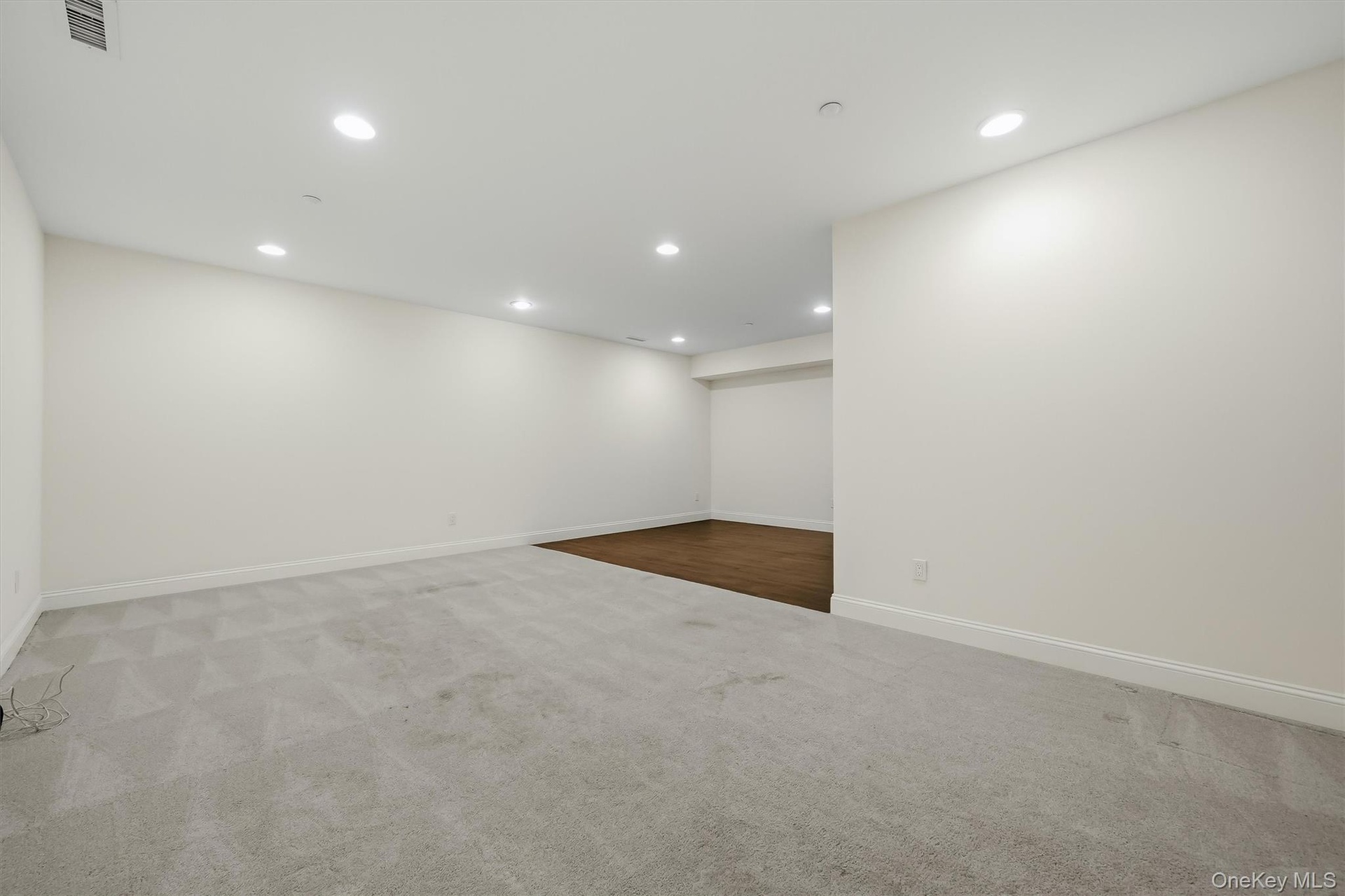 Legally finished basement area can be used for recreation/media/workout room
