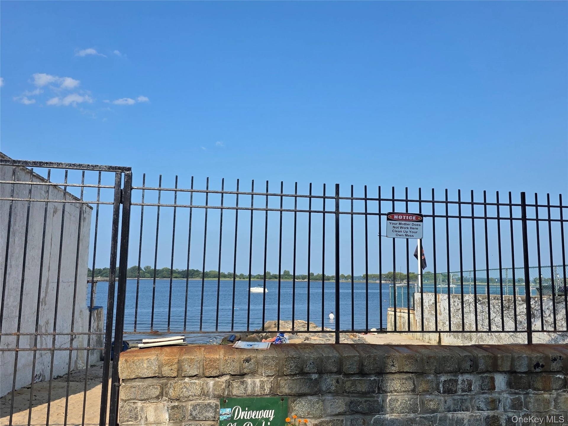 private beach access
