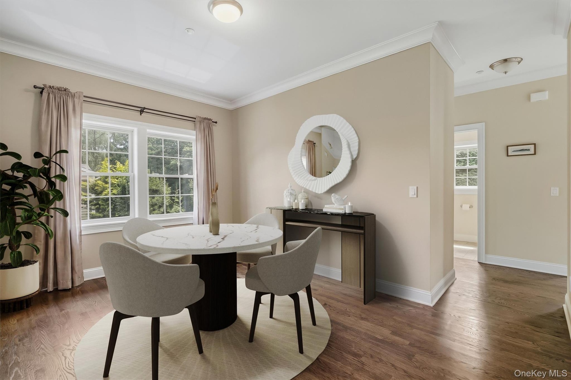 Breakfast area or Family Room - Virtually Staged