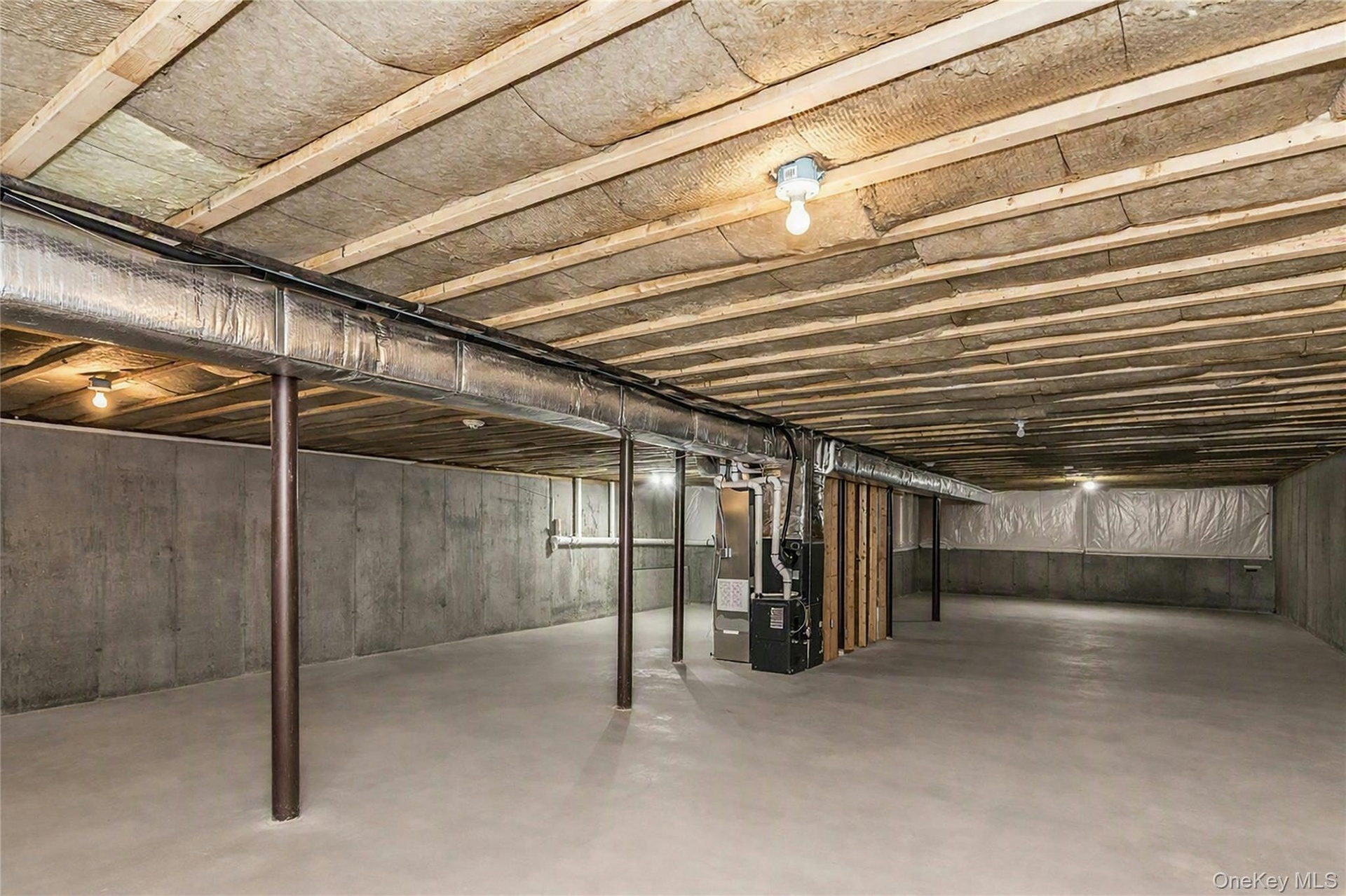 Photo has been photoshopped to clear out basement