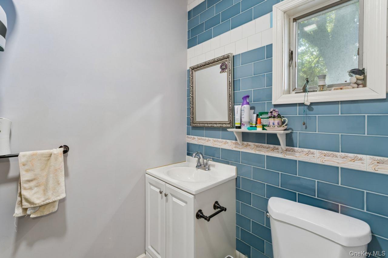 1st floor half bath