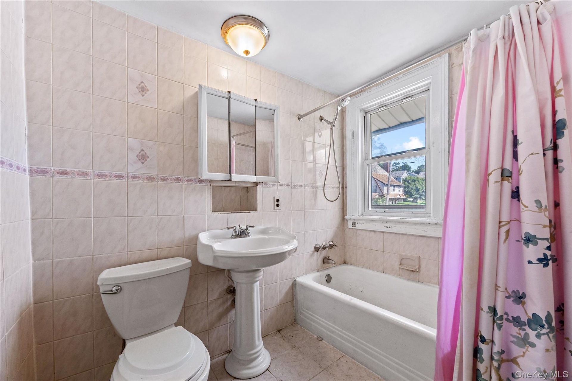 Hall bathroom on second floor.