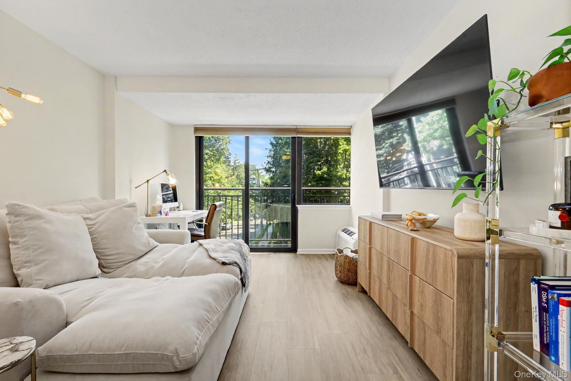 Sun-filled room that is great as a second bedroom or a private office