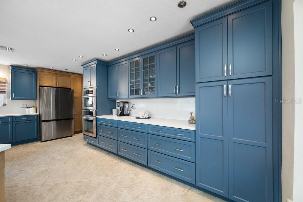 Amble cabinetry, soft close pull out drawers, wall pantry