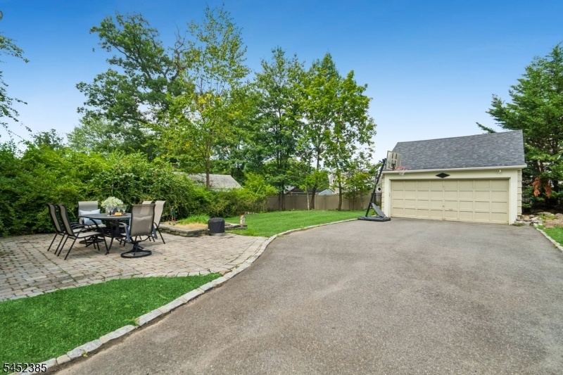 Back Yard & 2 Car Garage