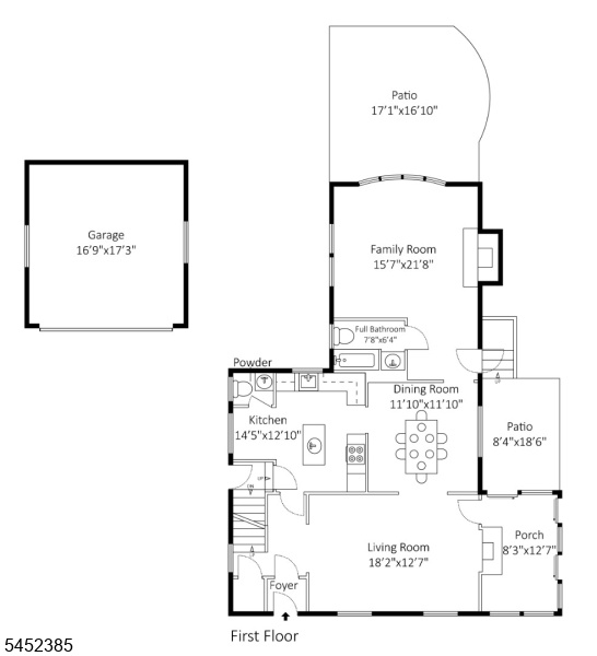 First Floor - Floor Plan