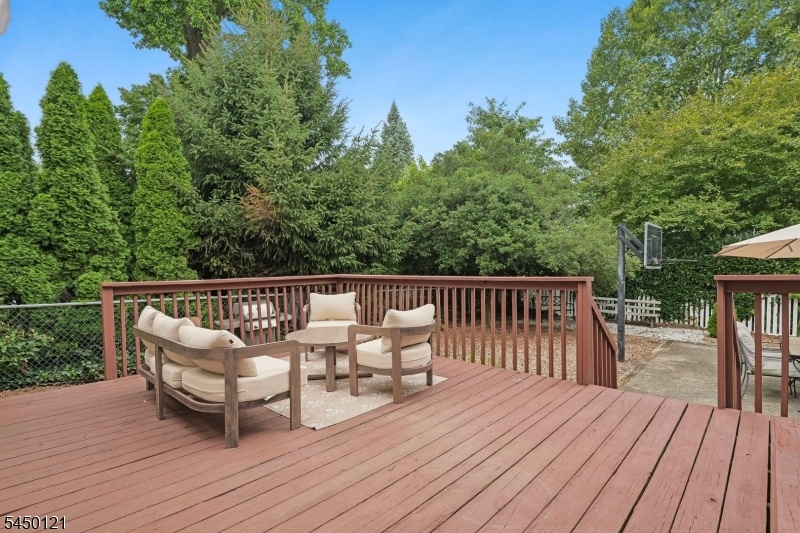 Deck Overlooking Yard